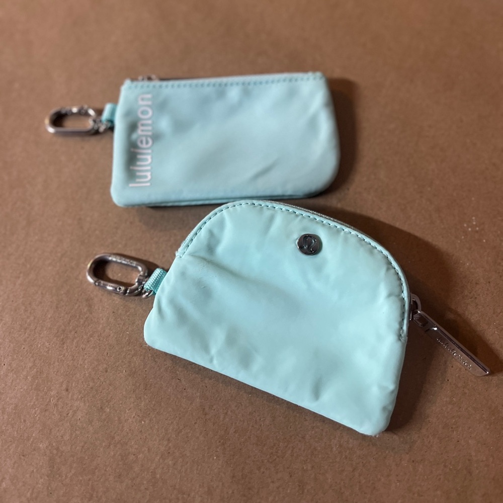 Lululemon Athletica Light Blue Key & Card Holders